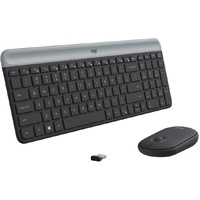Logitech MK470 Slim Wireless Keyboard & Mouse Combo Graphite