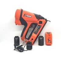 Paslode Trimmaster 16A Cordless Nail Gun Kit 2 Batteries Charger Case B20722