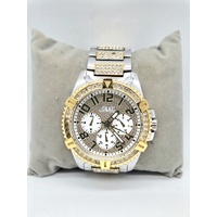 GUESS W0799G4 Frontier Mens Quartz Multifunction Crystal Watch 10 ATM