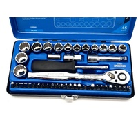 Kincrome K28060 3/8 Inch Drive 45 Piece Metric Socket Set