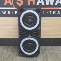JVC Portable Bluetooth Party Speaker Black Wireless Sound System No Mic