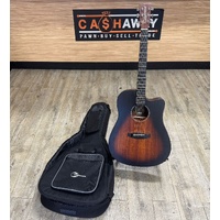Tanglewood TC5CE Crossroads Acoustic Electric Guitar 6 String Cutaway with Case