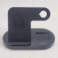 Cygnett CY4544PDWCH ChargeStand 3-in-1 Qi Wireless Charger 15W Black