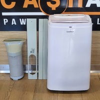 COSTWAY ES10114AU-WH 2.63kW 9000BTU Portable Air Conditioner Window Kit