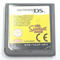 The Simpsons Game Nintendo DS NDS PAL UKV Cartridge Only