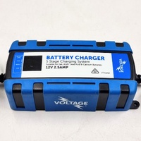 Voltage VTIC25A 12V 2.5A 5 Stage Battery Charger Maintainer AGM Gel