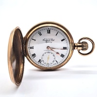 Antique 1920s W.J. Coote Sydney Guardian Fob Watch Swiss 15 Jewel