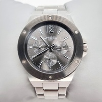Chisel Mens Watch 5829088 Analogue Quartz Grey Dial Stainless Steel 100M