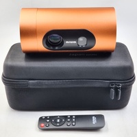 AIWA AWH11-ORG Smart LED Projector 200 ANSI WiFi Bluetooth Remote Case