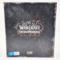 World of Warcraft Cataclysm Collector's Edition Blizzard DVD TCG Cards NO GAME