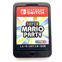 Super Mario Party Nintendo Switch Game Cartridge