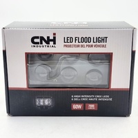 CNH Industrial LED6001 60W LED Flood Work Light 7800 Lumens 10-30V IP67 New