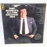Tony Bennett All-Time Greatest Hits 2LP Vinyl Record CBS S2BP-220115 Gatefold