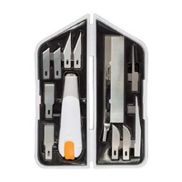 Fiskars Heavy-Duty Knife Set Carving Chiseling & Sawing Set 165190-1001
