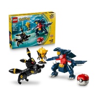 LEGO Pokemon Umbreon vs Garchomp Championship Battle 72165 Set 831 Pcs