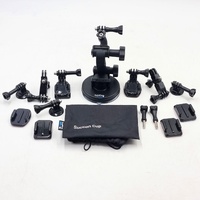 GoPro Suction Cup Mount with Pouch & Extra Mounts Attachments Accessory Bundle