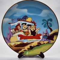 Franklin Mint Flintstones Collector Plate Fine Porcelain 8 Inch Limited Edition