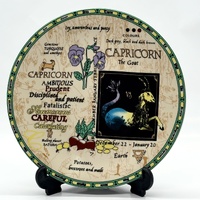 Chef's Choice Capricorn The Goat Zodiac Astrology Collector Plate