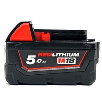 Milwaukee M18 18V RedLithium-Ion 5.0Ah Extended Capacity Battery Pack M18B5