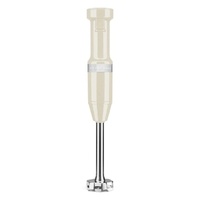 KitchenAid Corded Stick Hand Blender 5KHBV53AAC Variable Speed Almond Cream