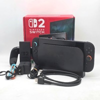 Nintendo Switch 2 Console BEE-001 Black with Joy-Con Dock Cables and Accessories
