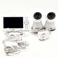 VTech BM4200N-2 2 Camera Baby Monitor 4.3 Inch Colour Video Audio