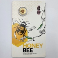 2022 $2 Honey Bee C Mintmark Coloured Uncirculated Coin Royal Australian Mint