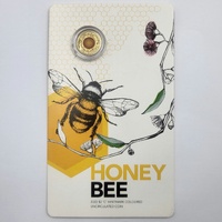 2022 Royal Australian Mint $2 Honey Bee C Mintmark Coloured UNC Coin Carded