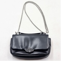 GUESS Sunset Blvd VY993419 Black Top Handle Chain Crossbody Bag