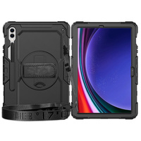 EFM Baja Rugged Case Samsung Galaxy Tab A9+ 11 Inch 3 in 1 Black Cover