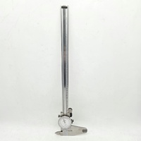 Mitutoyo 505-628 Dial Caliper 0-12 in 0-100mm Dial Wooden Case Manual