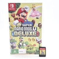 New Super Mario Bros U Deluxe Nintendo Switch Game