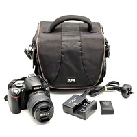 Nikon D40X 10.2MP DSLR Camera 18-55mm Lens Kit Bag Battery Charger Tripod