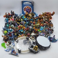 Skylanders 90+ Piece Bulk Lot Figures & Vehicles with 2 Portals & Official Guide