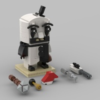 Umbrella Terrifier Art The Clown Brick Set Art Attack Collector's Edition 180pc