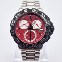 TAG Heuer Formula 1 Chronograph Red Dial 41mm Mens Quartz Watch CAH1112