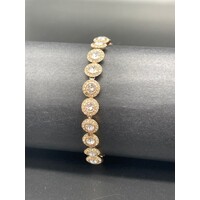 Ladies Swarovski Angelic Bracelet Rose Gold (Pre-Owned)