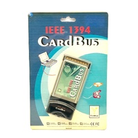 Legacy IEEE 1394 FireWire 2-Port CardBus PCMCIA Laptop Adapter Card