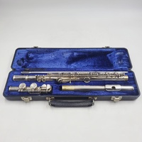 Armstrong Flute With Hard Case Preowned Silver Tone Closed Hole Flute