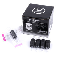 10 x Blackbird Sterlized Disposable Tattoo Grip Tubes 3 5 7 9 11 13 15 18 RT MFT