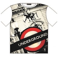 T-Shirt London Underground Street Fashion Mens Ladies