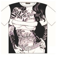 T Shirt My life tattoo Street Fashion Mens Ladies  AU STOCK