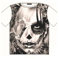 T Shirt dark side Voodoo tattoo Street Fashion Mens Ladies