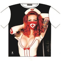 T-Shirt Help Me Nurse with Attitude Street Fashion Mens Ladies AU STOCK