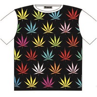 T-Shirt Weed Peace Chill Out Street Fashion Mens Ladies