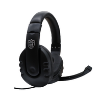 Gaming Headphones 3.5mm Over ear + Built in Microphone GM-002  (New)