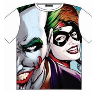 The Joker Cartoon Print T-Shirt Attitude Street Fashion Mens Ladies