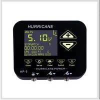 Hurricane Tattoo Power Supply HP-5 (New)