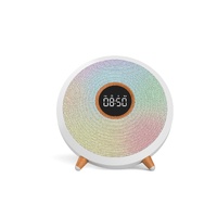 Night Light Digital Clock Super Bass Wireless Bluetooth Speaker Colourfull RGB light NEW