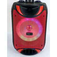 NEW SING-E 8 inch Wireless Super Bass RGB LED Party Trolley Outdoor Speaker + Mic